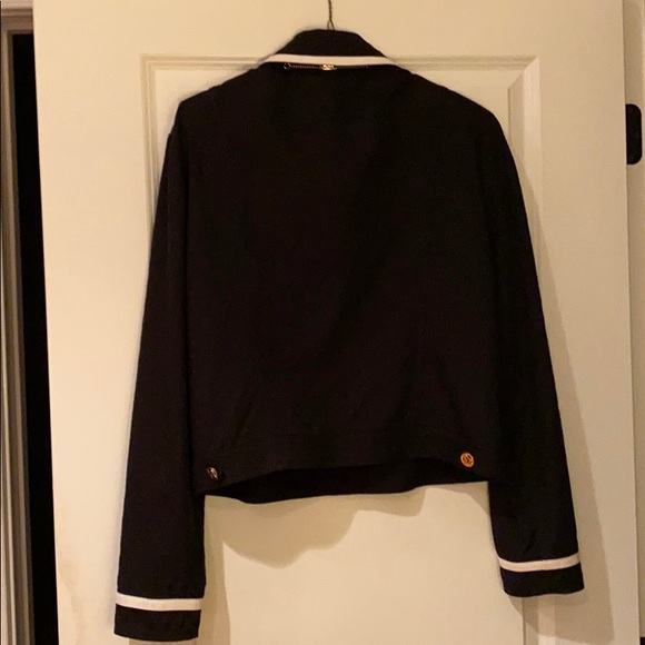Saint John Sport black jacket with white trim. - Picture 4 of 6